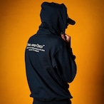 BLACK LETTER LOGO HEAVYWEIGHT ZIP HOODIE