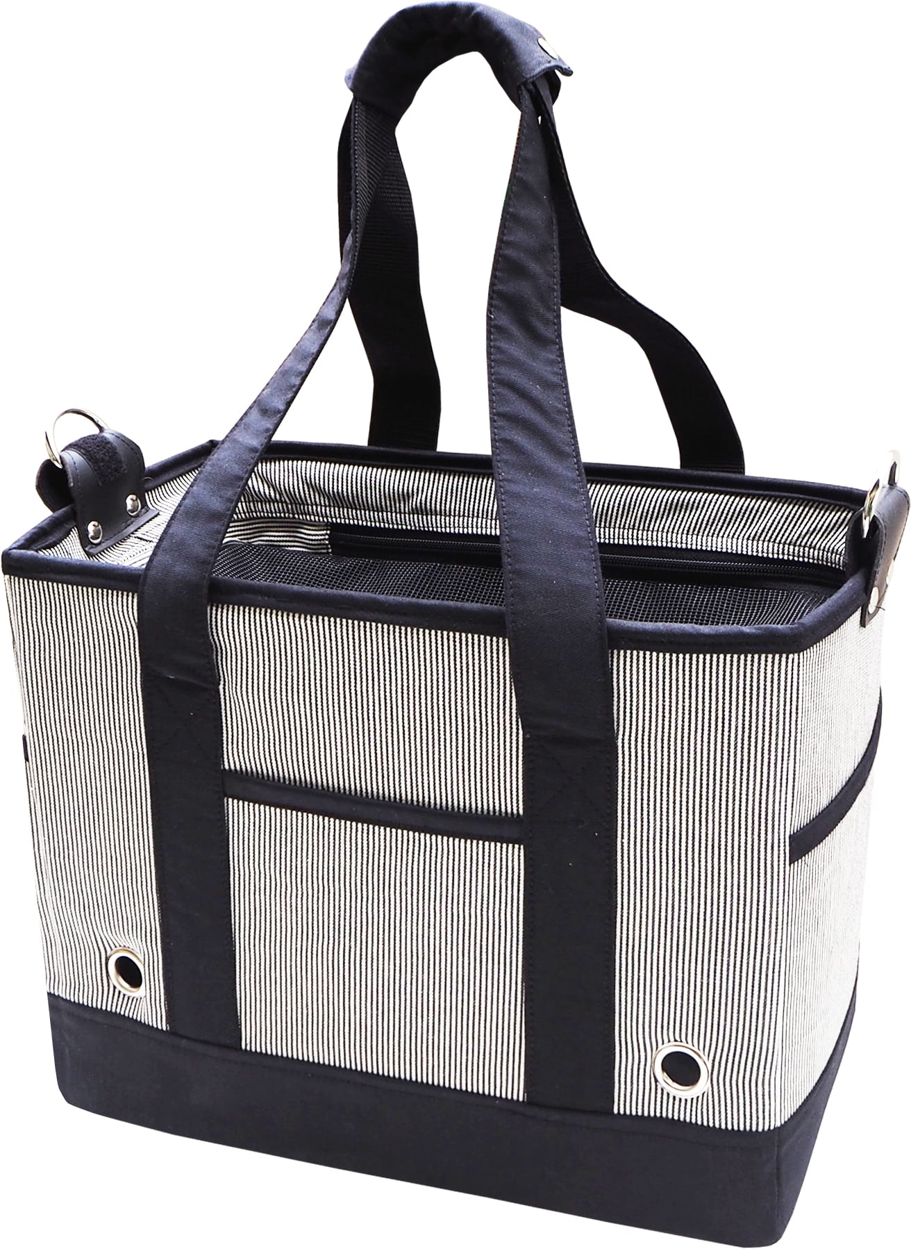 【キャリーバッグ】カジュアルキャリーバッグ ストライプ