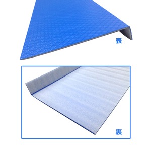 ダイヤステップαアルファ コンクリート階段用 品番000133 １６枚セット　幅920×奥行195mm　框30mm 色：ブルー　厚み3.5ｍｍ 日大工業