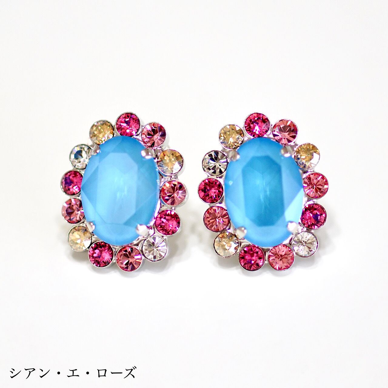 ロココキャンディ オーバルピアス | MAKI NUMOTO (マキ ヌモト