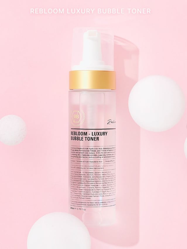 REBLOOM LUXURY BUBBLE TONER | beauty369