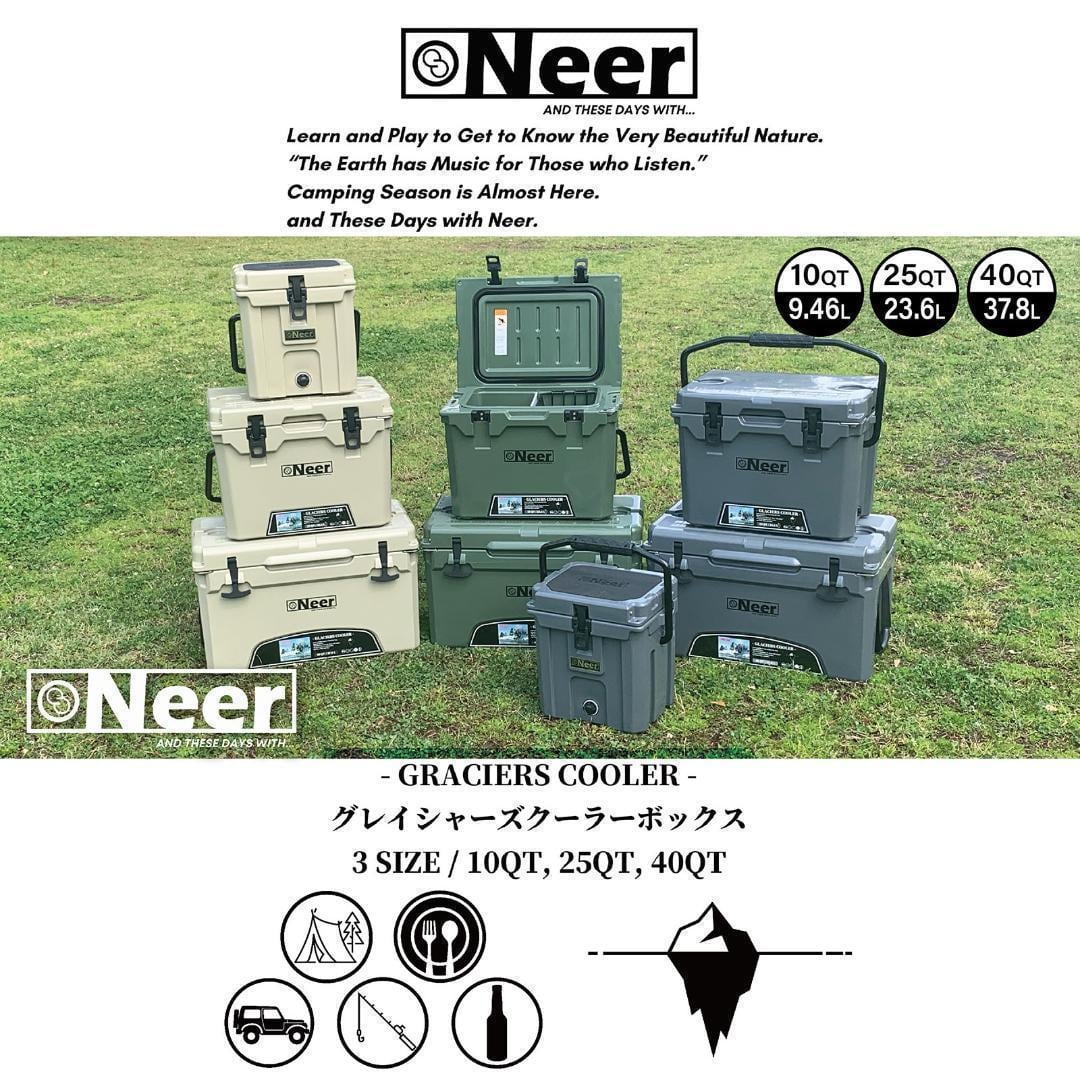 Neer グレイシャーズクーラーボックス 10QT グレー 2051 | Pay ID Neer グレイシャーズクーラーボックス 10QT グレー 2051 | Pay ID