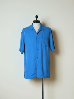 TOMMY BAHAMA　トミーバハマ　シルク　半袖開襟シャツ