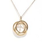 ダイヤモンドデザイン ネックレス K18 / 0.130ct