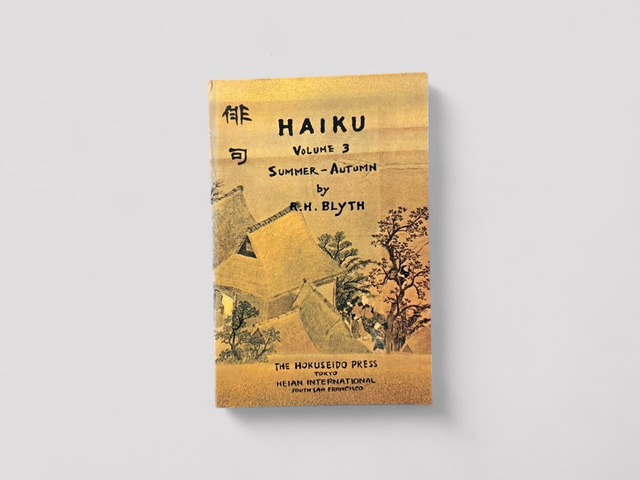 【SJ779】【PAPERBACK EDITION】Haiku, Volume 3: Summer–Autumn(1986) /R. H. Blyth