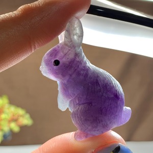 りんご大好きうさぎさん☆りんごがなる招財樹・ペリドット