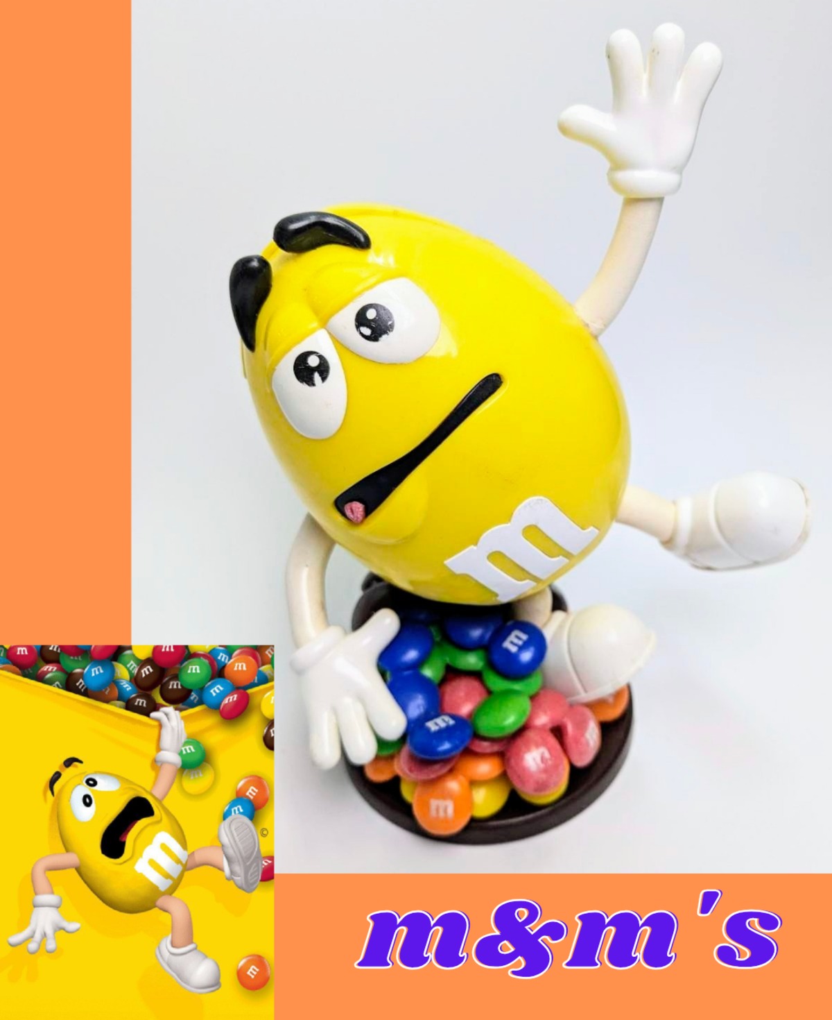 ☆VINTAGE JUNK☆【ディスペンサー コレクション イエロー