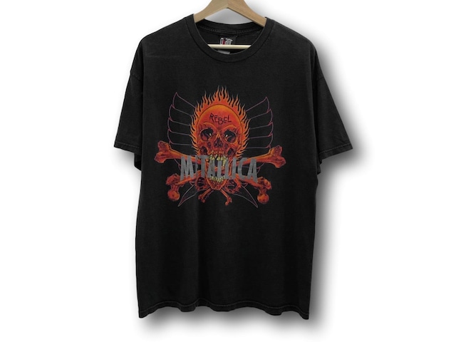 METALLICA YIN YANG FLAMING SKULL TEE XL