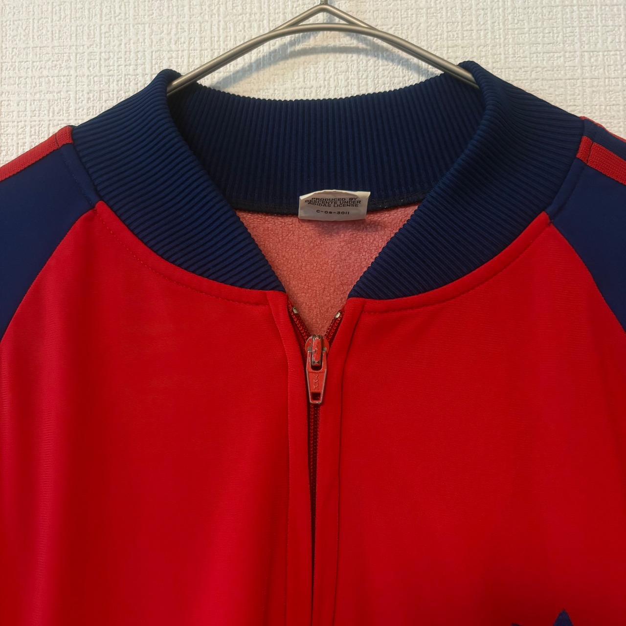 西ドイツ企画 adidas トラックジャケット ジャージ
