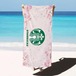✨大人気✨スタバ・タオル✨ピンク【50センチ×100センチ】