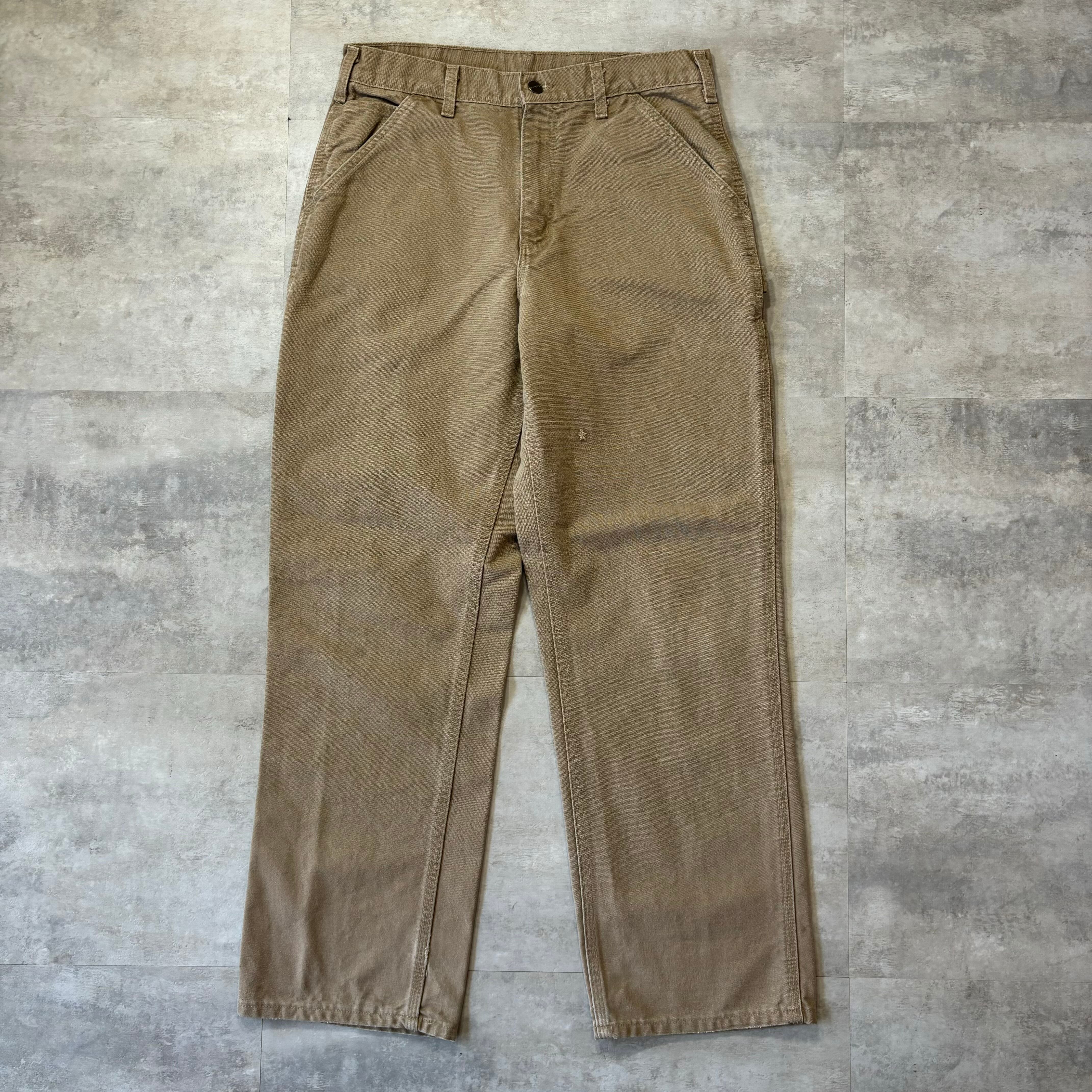 《実寸w32l30》carhartt カーハート ダック生地 ワークパンツ ペインターパンツ no.1232