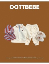 韓国子供服 / 26winter / oottbebe / ノマドボーダーバラクラバ / ベビー&キッズ / 冬服 *S~M*