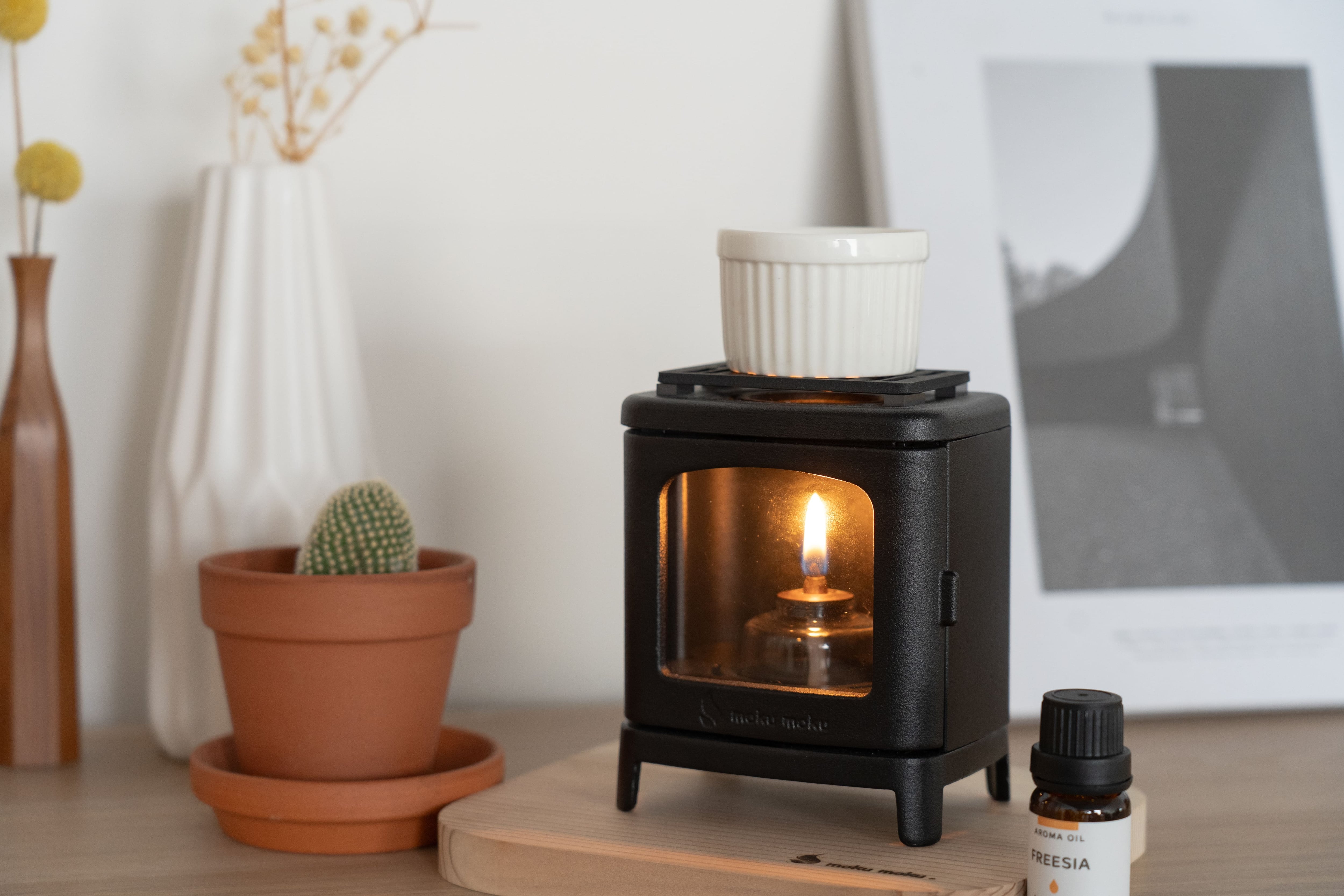 ちいさなまきストーブランプ moku moku mini lamp | mokumoku stove