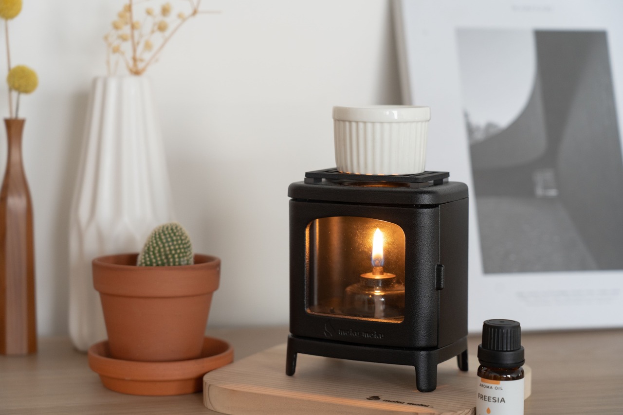 ちいさなまきストーブランプ　moku moku mini lamp