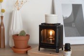 ちいさなまきストーブランプ　moku moku mini lamp