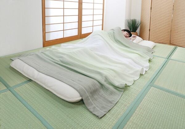 ガーゼケット 5重ガーゼケット ベージュ 2枚組 日本製 今治産 今治