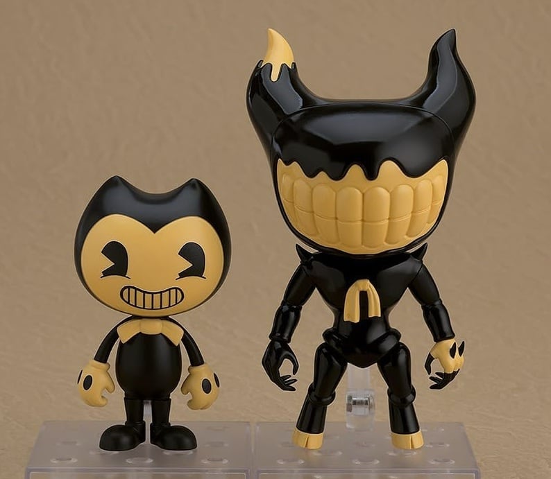ねんどろいど Bendy and the Ink Machine ベンディー&インクデーモン ノンスケール プラスチック製 塗装済み可動フィギュア