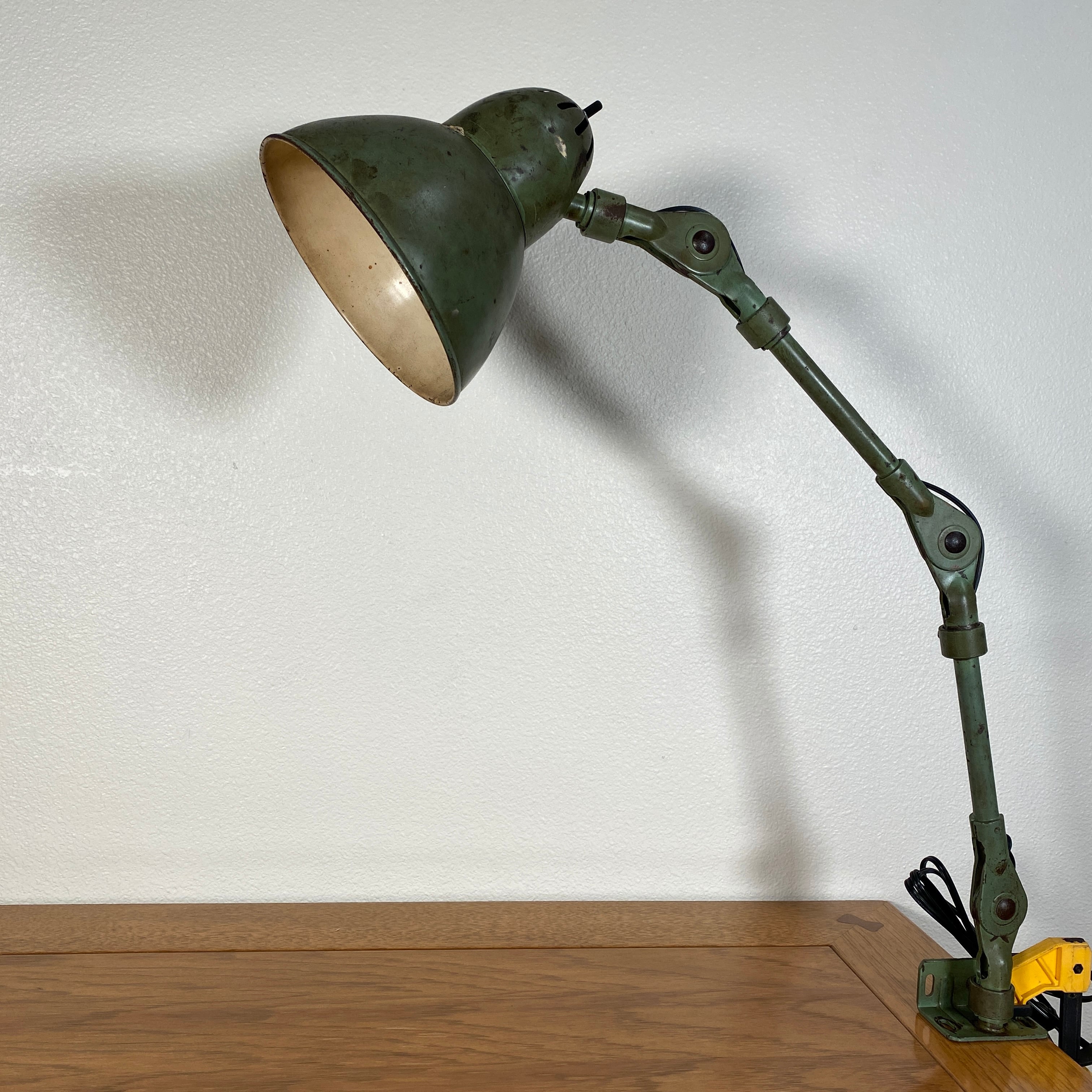 #602 アメリカ ビンテージ FOSTORIA LAMP インダストリアル ...