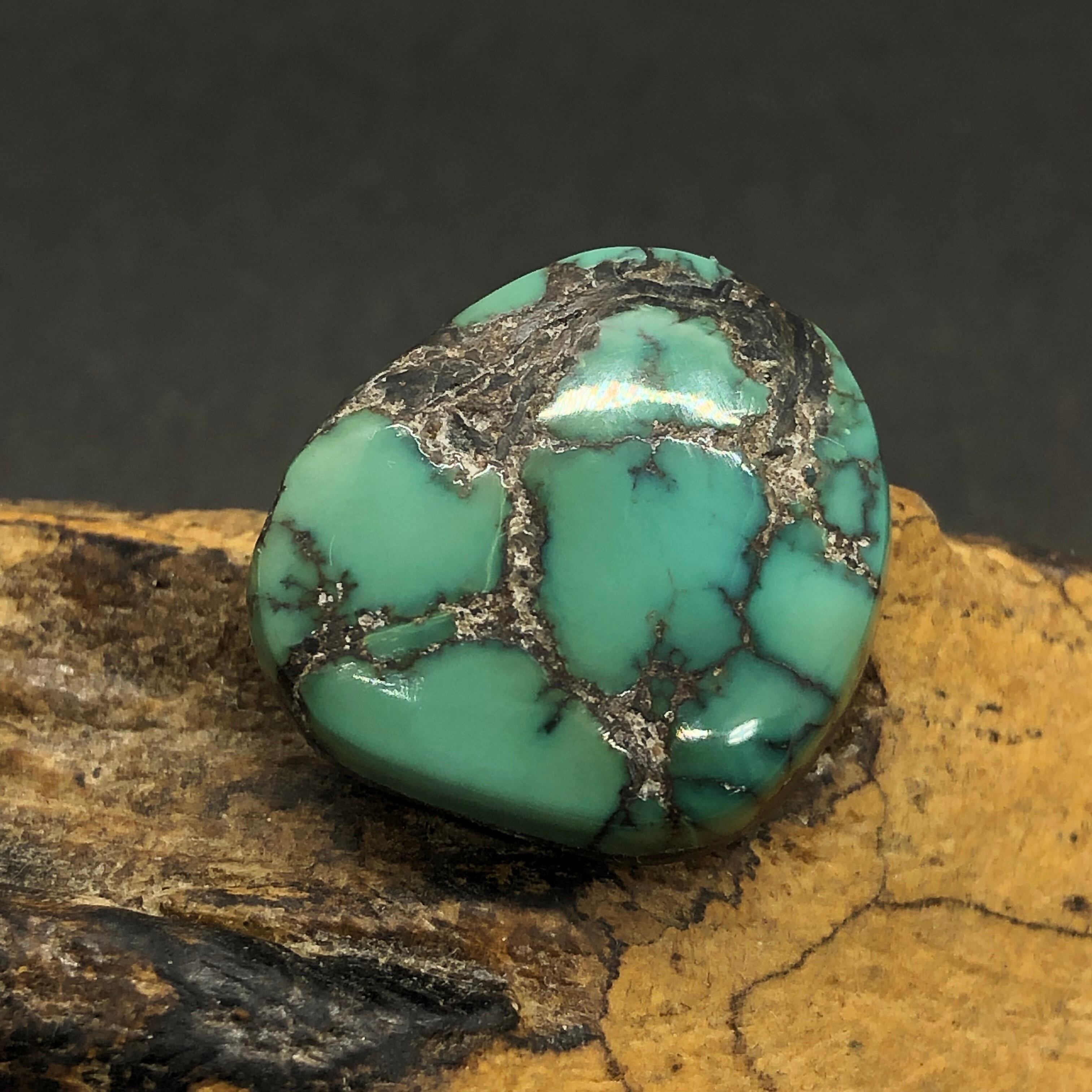 5,7ct High Grade Golden Hill Turquoise カザフスタン ゴールデンヒル