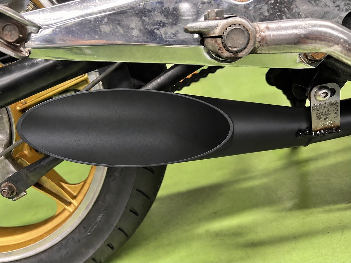 GSX250用 ゴキ ザリ イノカン3 オリジナル マフラー 25イノカン