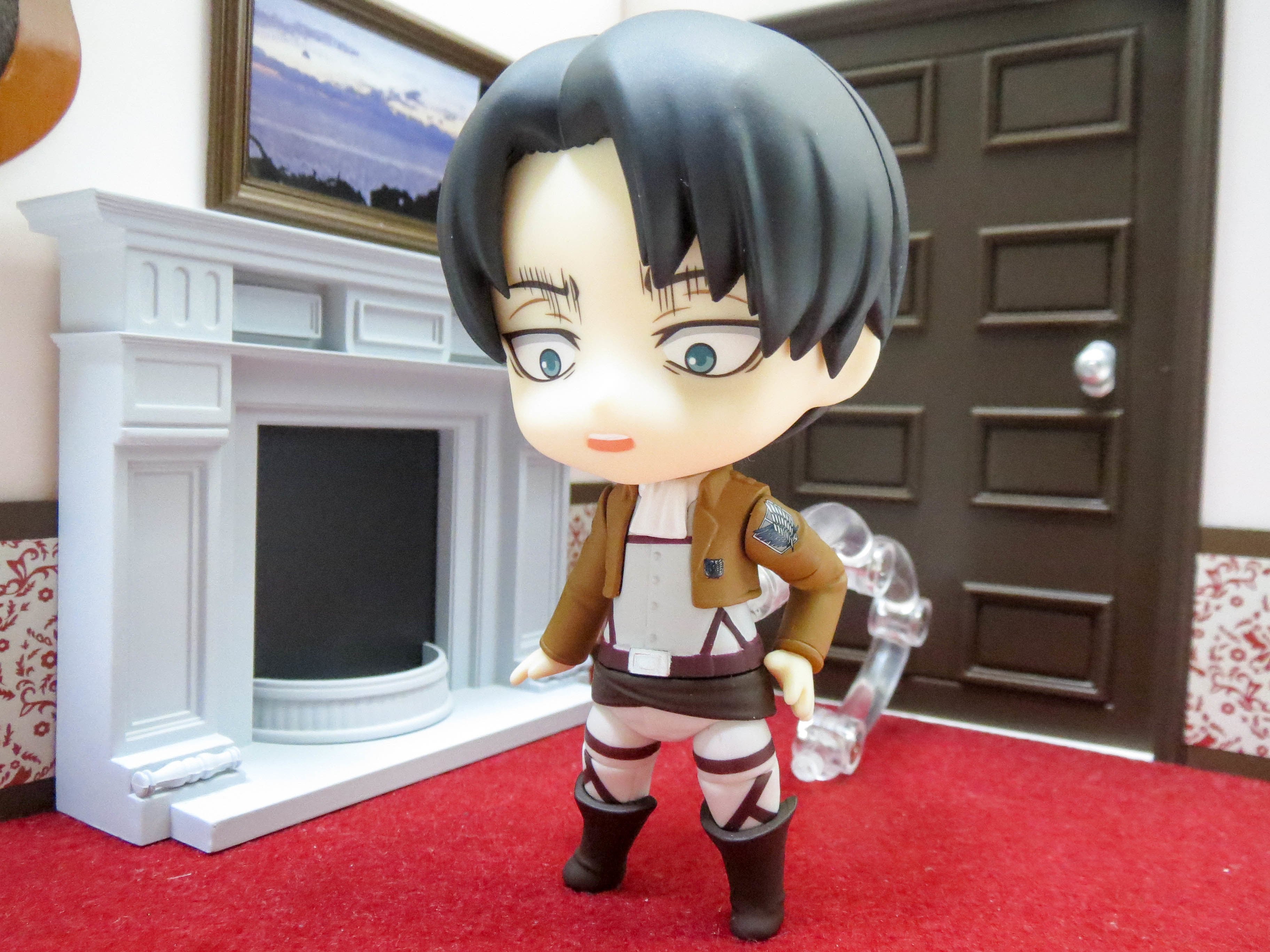 再入荷（A－ランク）【390】 リヴァイ 体パーツ 戦闘服 ねんどろいど
