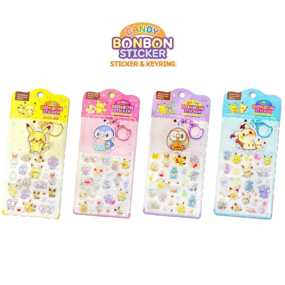 期間限定セール中』【韓国限定】ポケモン ポケピース CANDY BONBON