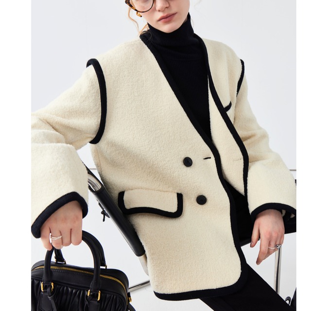 two-tone line jacket