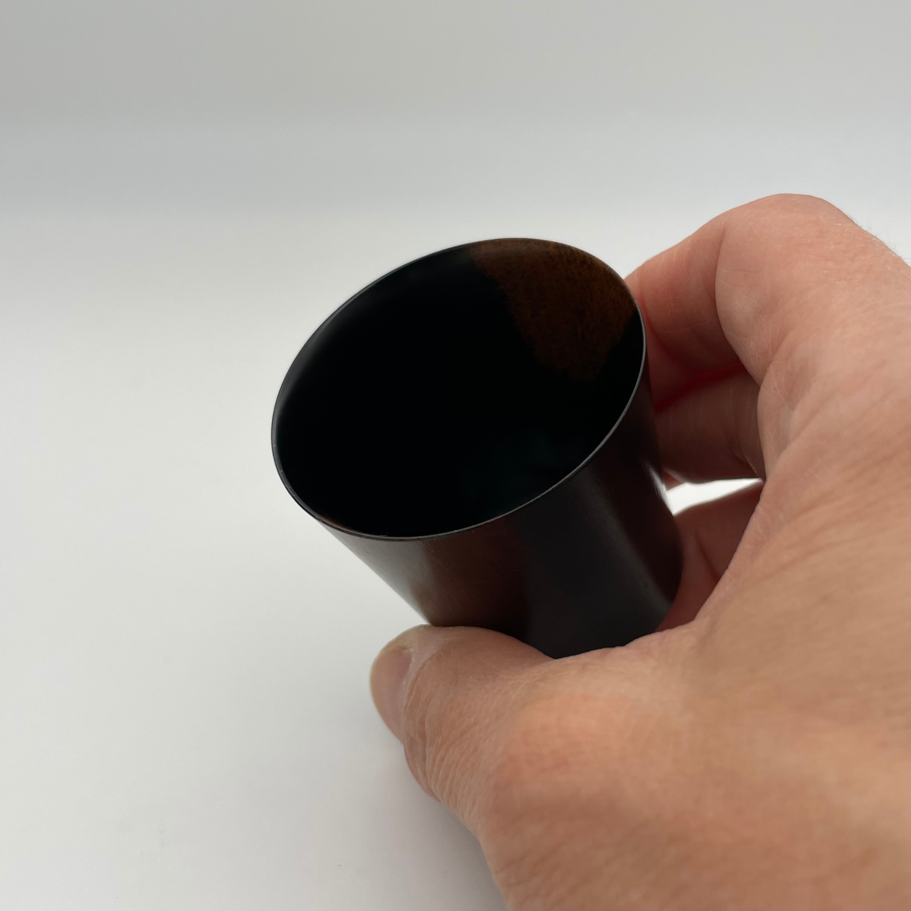 黒柿造銀象嵌酒器 -Silver inlay Sake cup 01- | 木漆芸家 太田志保