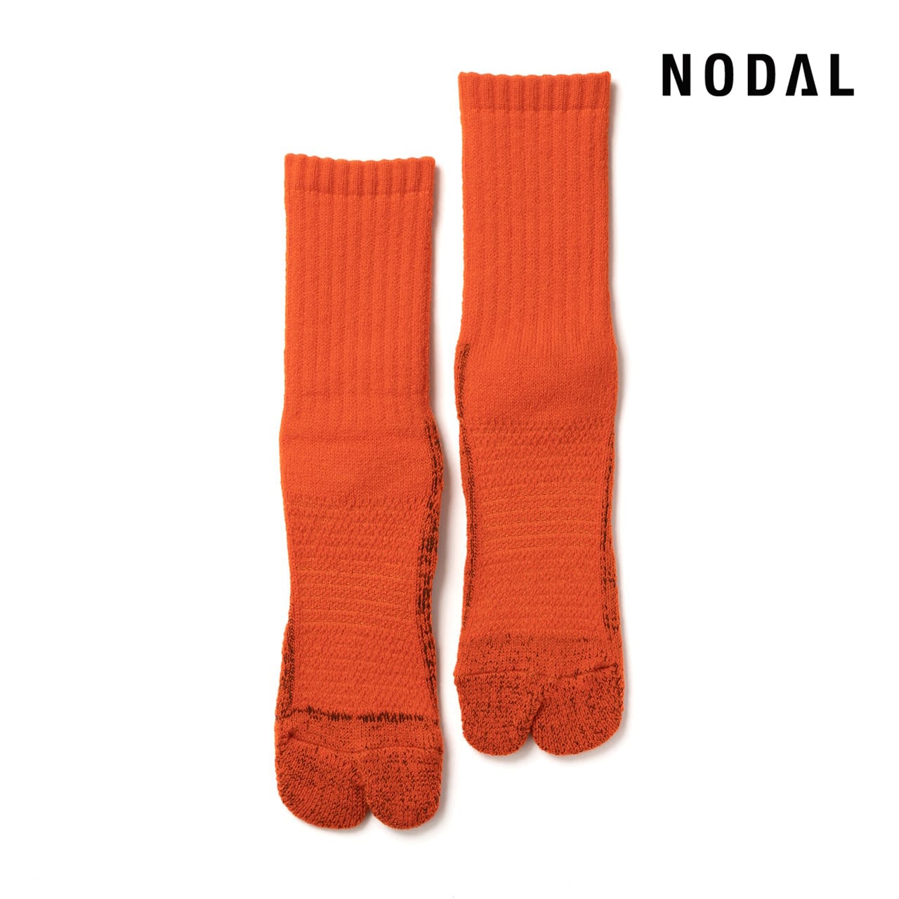 【DM便190円】NODAL 84N Wool Long Socks(Orange) ウールロングソックス