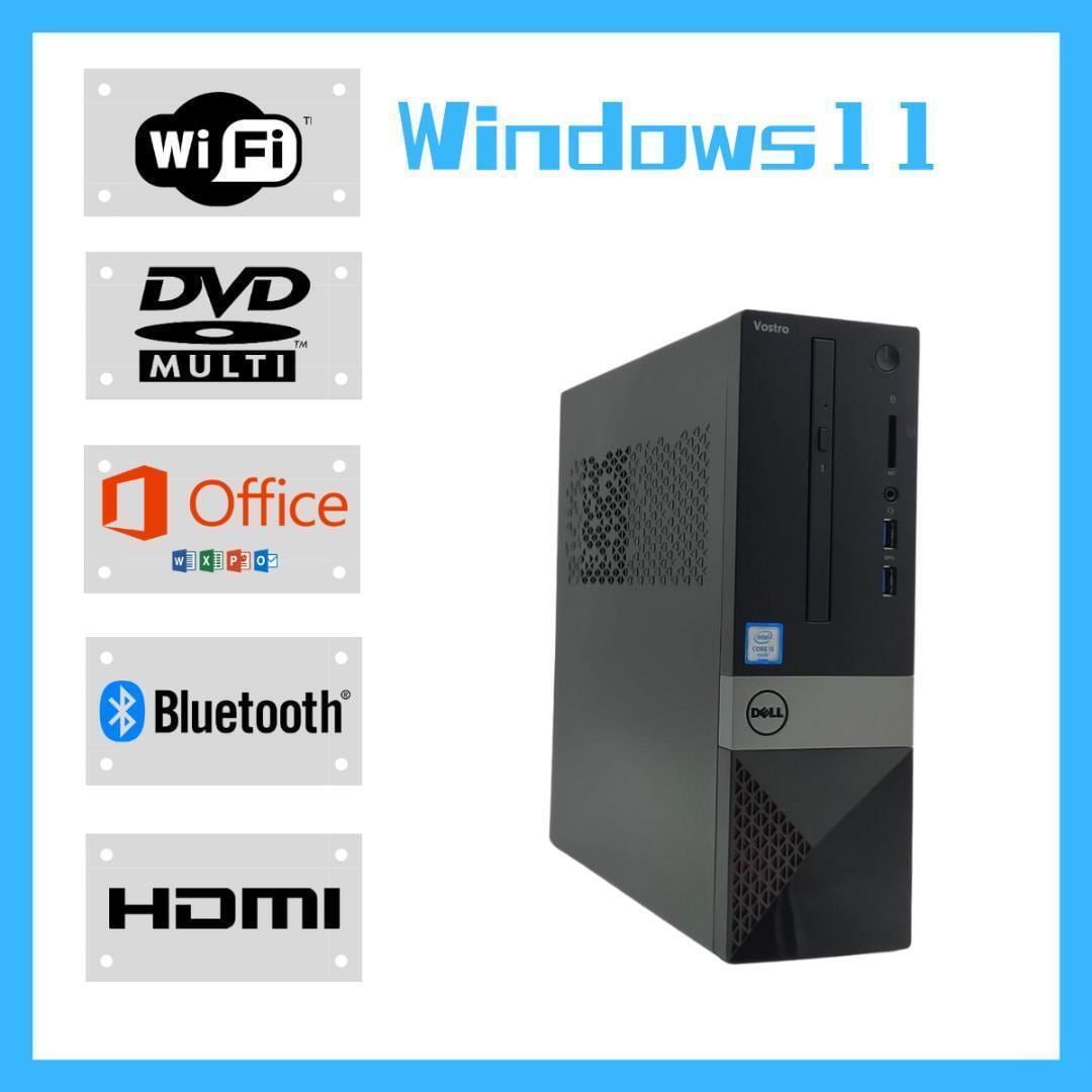 DELL デスクトップPC デル 第6世代 Win11 Office WiFi
