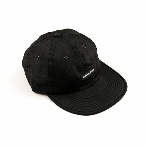 TRILOBAL 6 PANEL CAP - BLACK