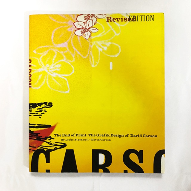The End of Print: The Grafik Design of David Carson / Revised Edition |  mondo modern モンド・モダーン