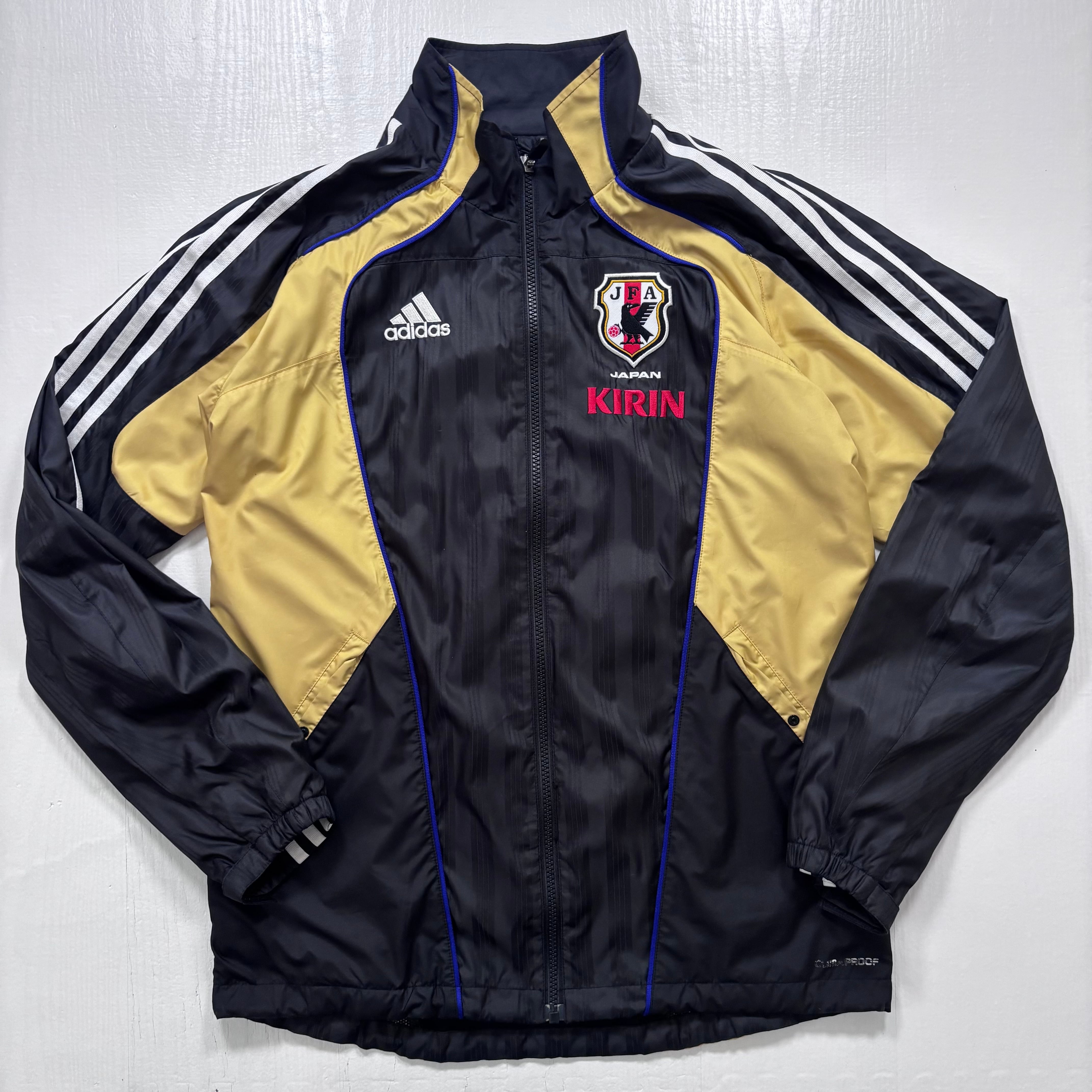 日本代表　JFA ジャージ　上下セット　スポンサー 2-S2〉adidas 日本代表モデル ジャージ セットアップ サッカー JFA