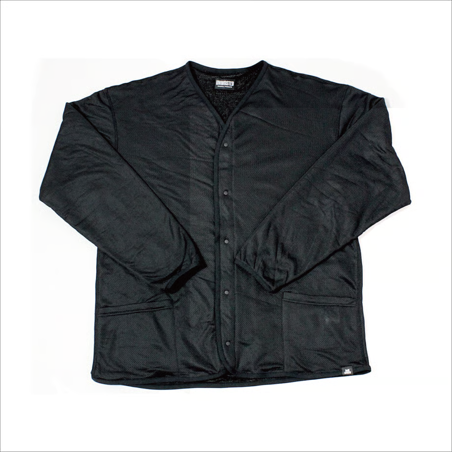 UNWASTED(アンウェイステッド)Path Cardigan -Black オクタカーディガン アクティブインサレーション