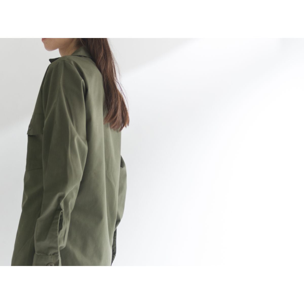 【80s vintage】U.S.ARMY deadstock utility shirt(87年納品アメリカ軍ユーティリティシャツ)9b