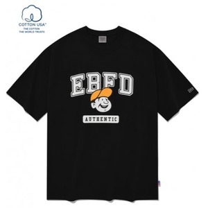 [EBBETSFIELD] EBFD Betts Short Sleeve T-Shirt in Black 正規品 韓国 ブランド 韓国通販 韓国代行 韓国ファッション Tシャツ