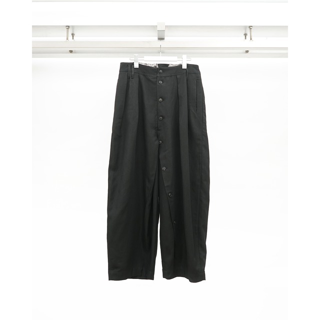[ Professor.E ](プロフェッサーイー) 26SS-PE-TRL-03 Button Daft Pants
