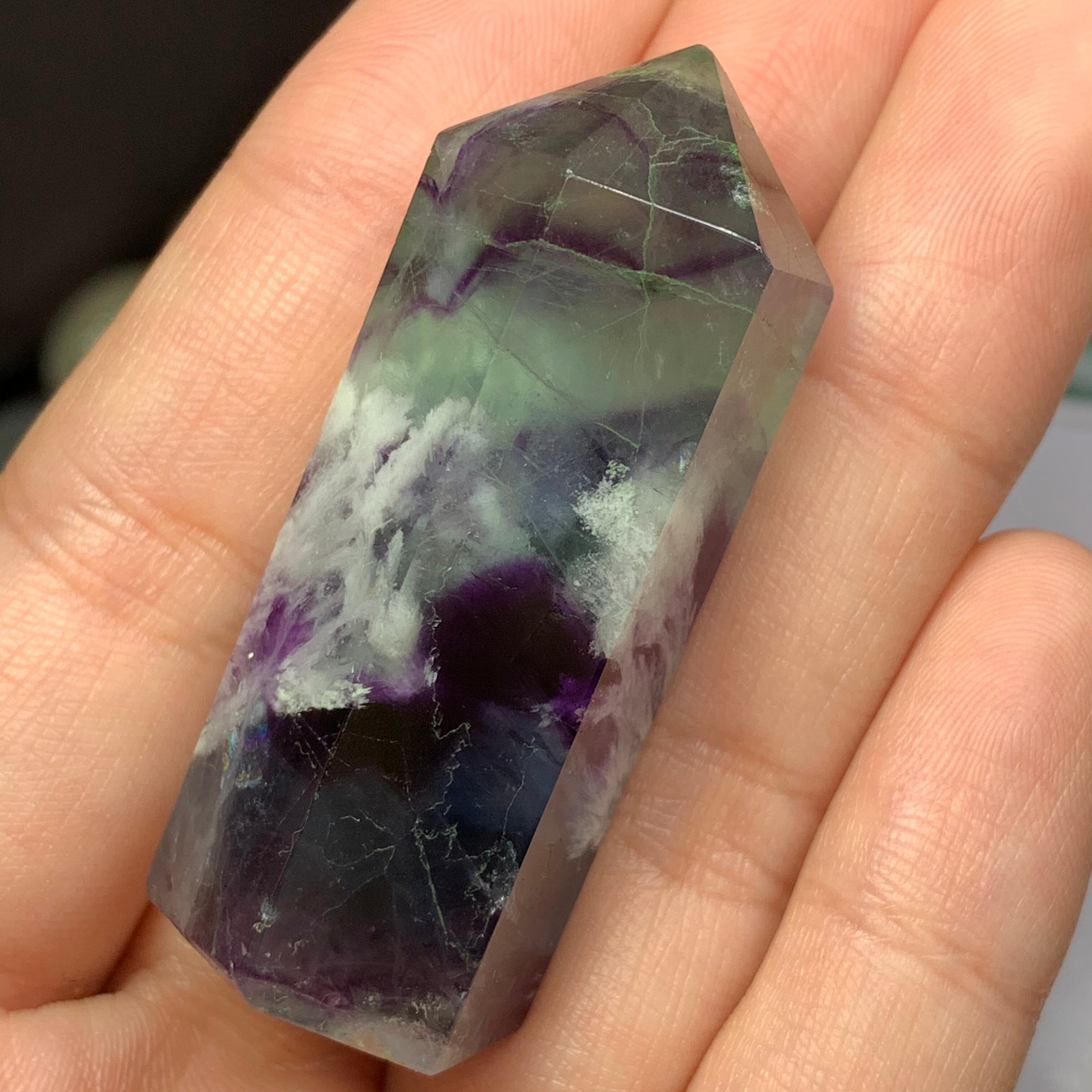 5エンジェルフェザーフローライトポイント | Naturaltreasure