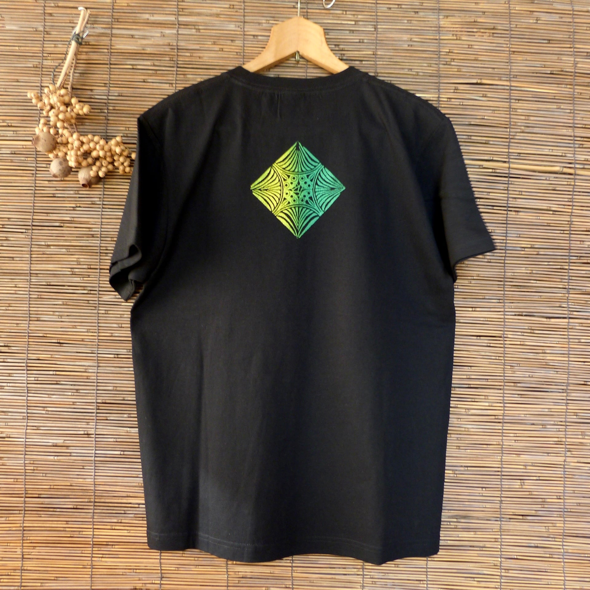 水の通る道 where the water goes -黒/black- / T-shirt Tシャツ