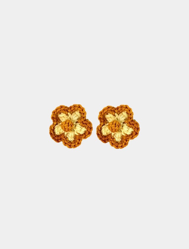 即納┊︎ラスト1点【HAPPY OLOGY】Hand-Knitted Woollen Hair Bow