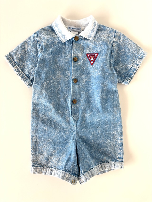 【18m相当・vintage】花柄ジャンプスーツ