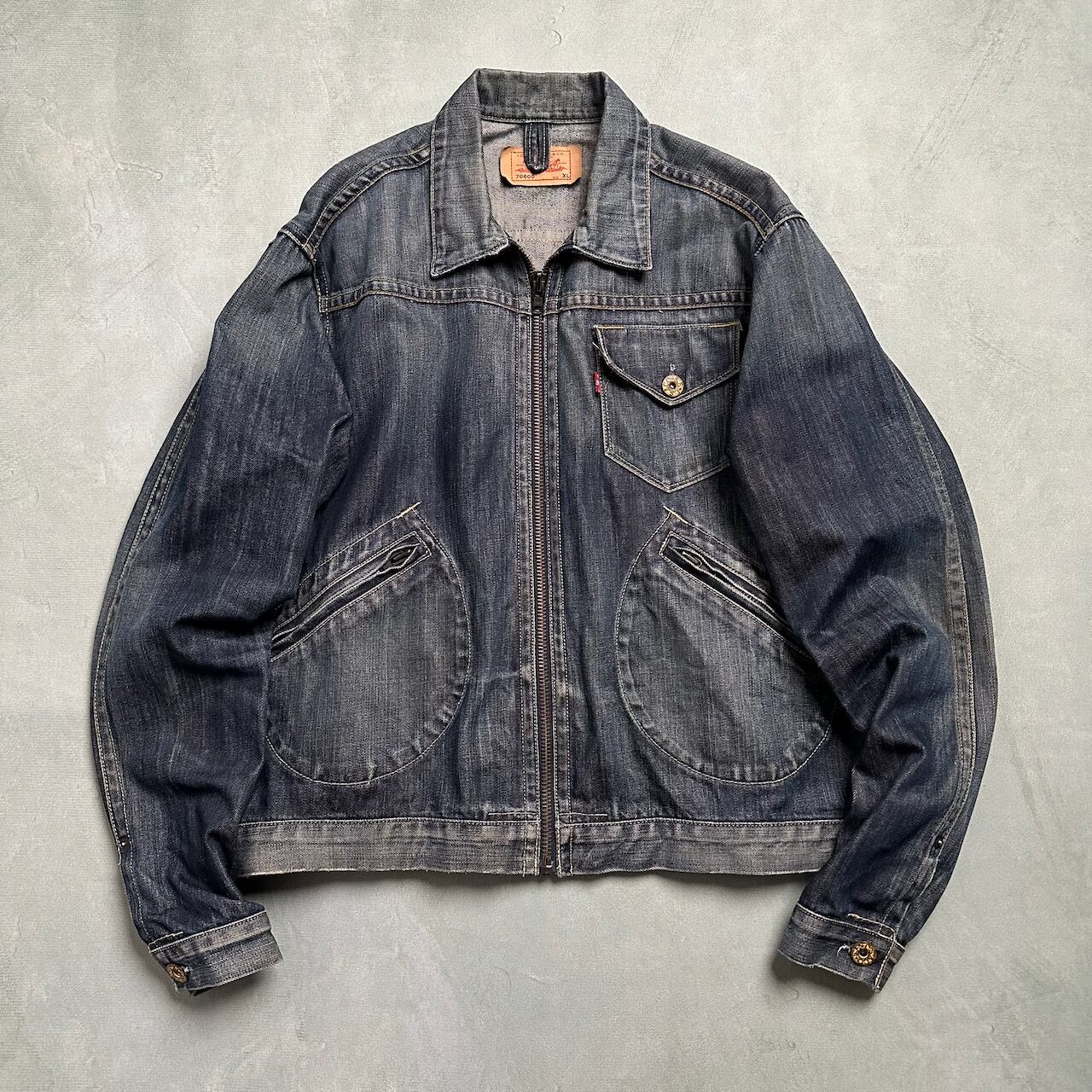 Levi's 70600 ジップアップ リーバイス デニムジャケット ジージャン
