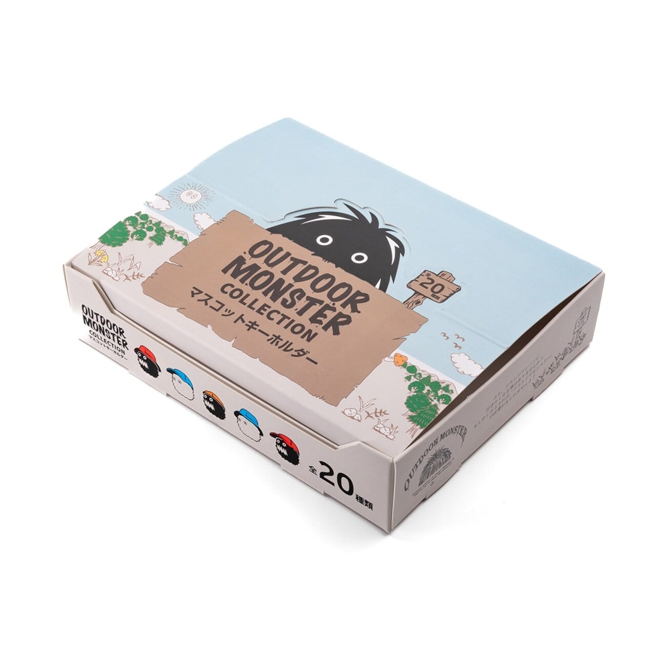 OUTDOOR MONSTER マスコットキーホルダー (コンプリートBOX) | OLIVE