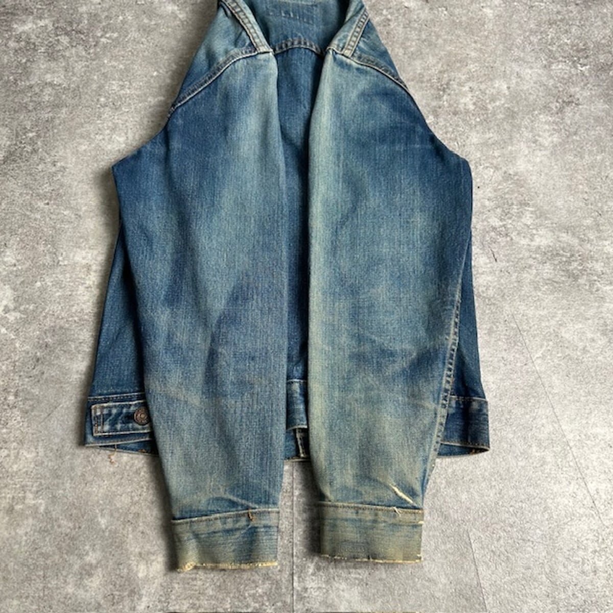 60sリーバイス 70505 Big E デニムベスト 4th サイズ36 60's 70's Levi's 70505 BIG-E 36 デニムジャケット vintage