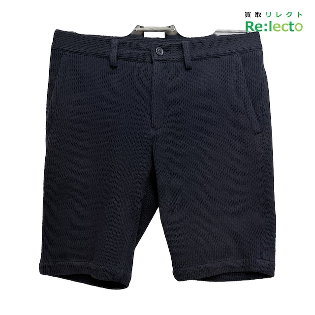 EPOCA UOMO エポカウォモ ニット ハーフパンツ ネイビー 46