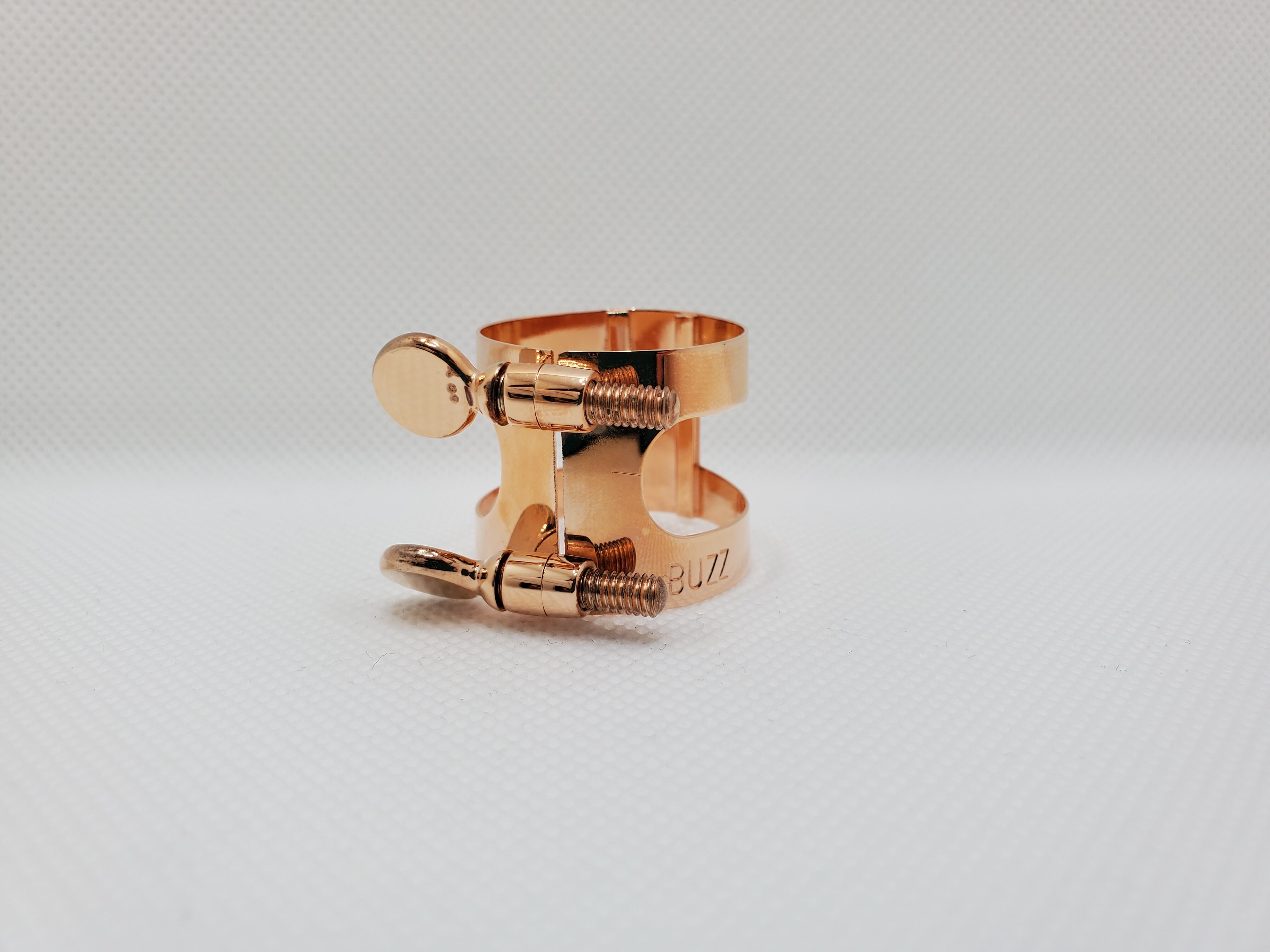 BUZZ テナーサックスリガチャー　ピンクゴールド BUZZ サックスリガチャー ゴールド buzz テナーサックスリガチャー