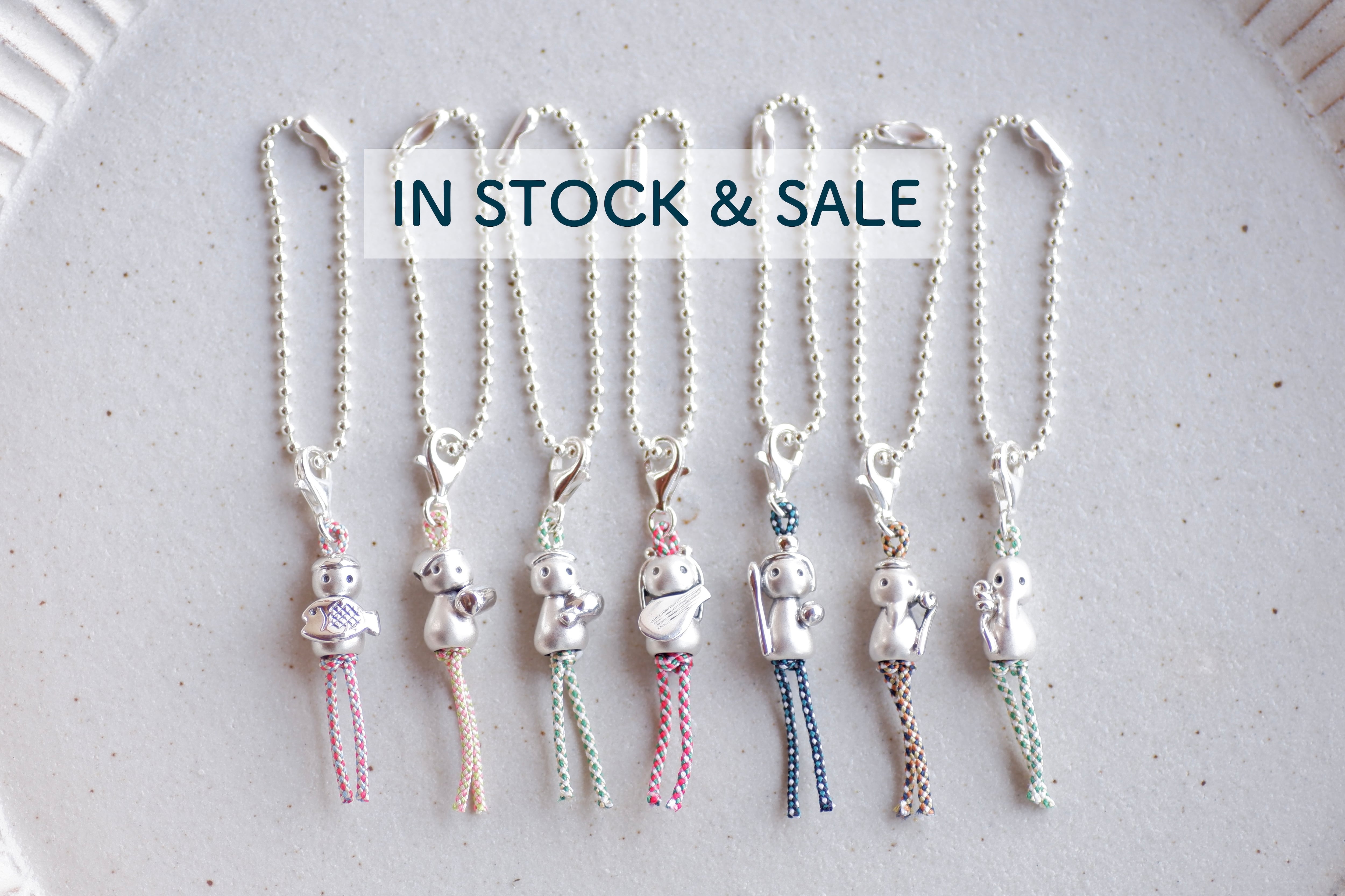 【IN STOCK / SALE 】petit fuku-jin keychain SV925 / ぷち福神 キーチェーン