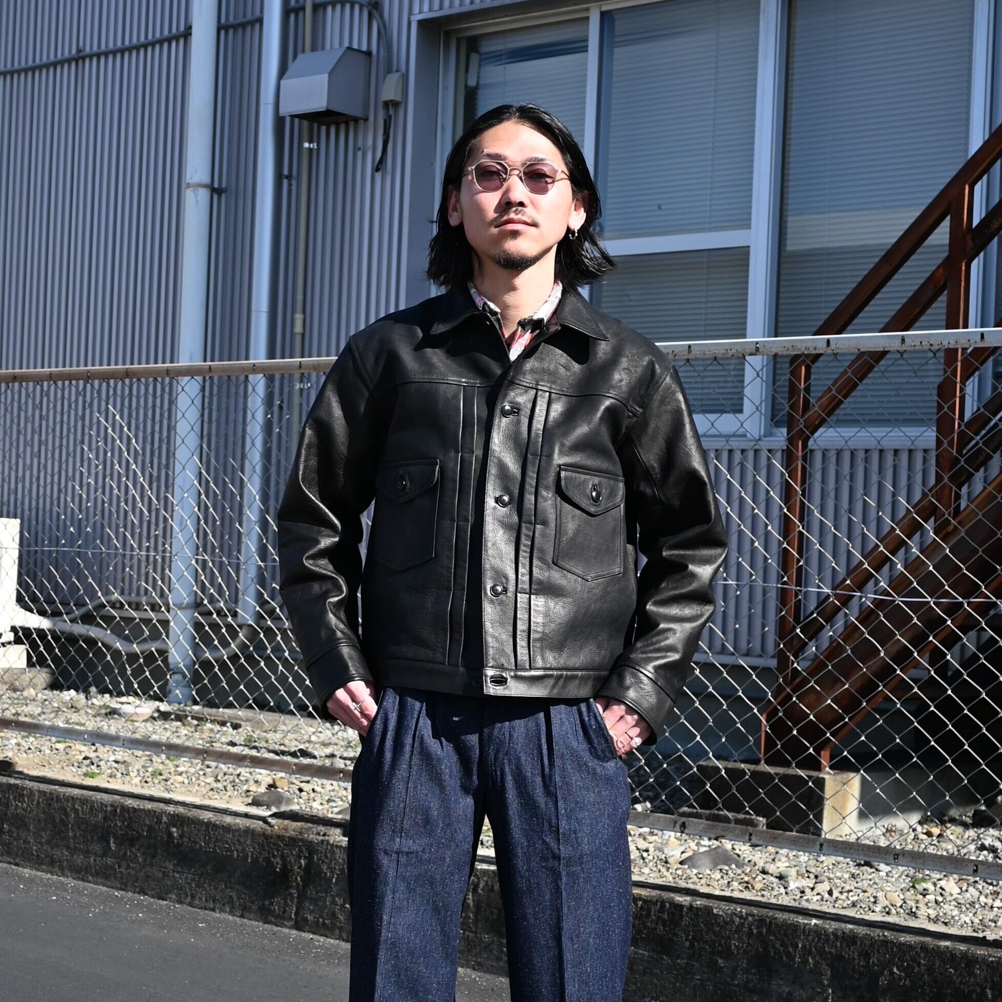 OLD JOE(オールドジョー)名作PATINA HORSE-HIDE JEAN JACKET