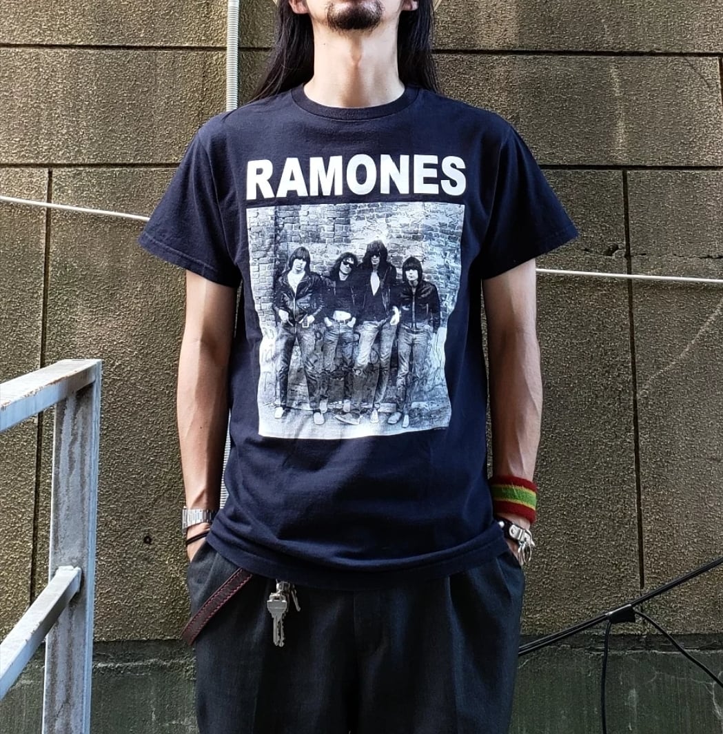 s～ "Ramones" S/S T shirt ラモーンズ NYパンク   LITHIUM × Clover