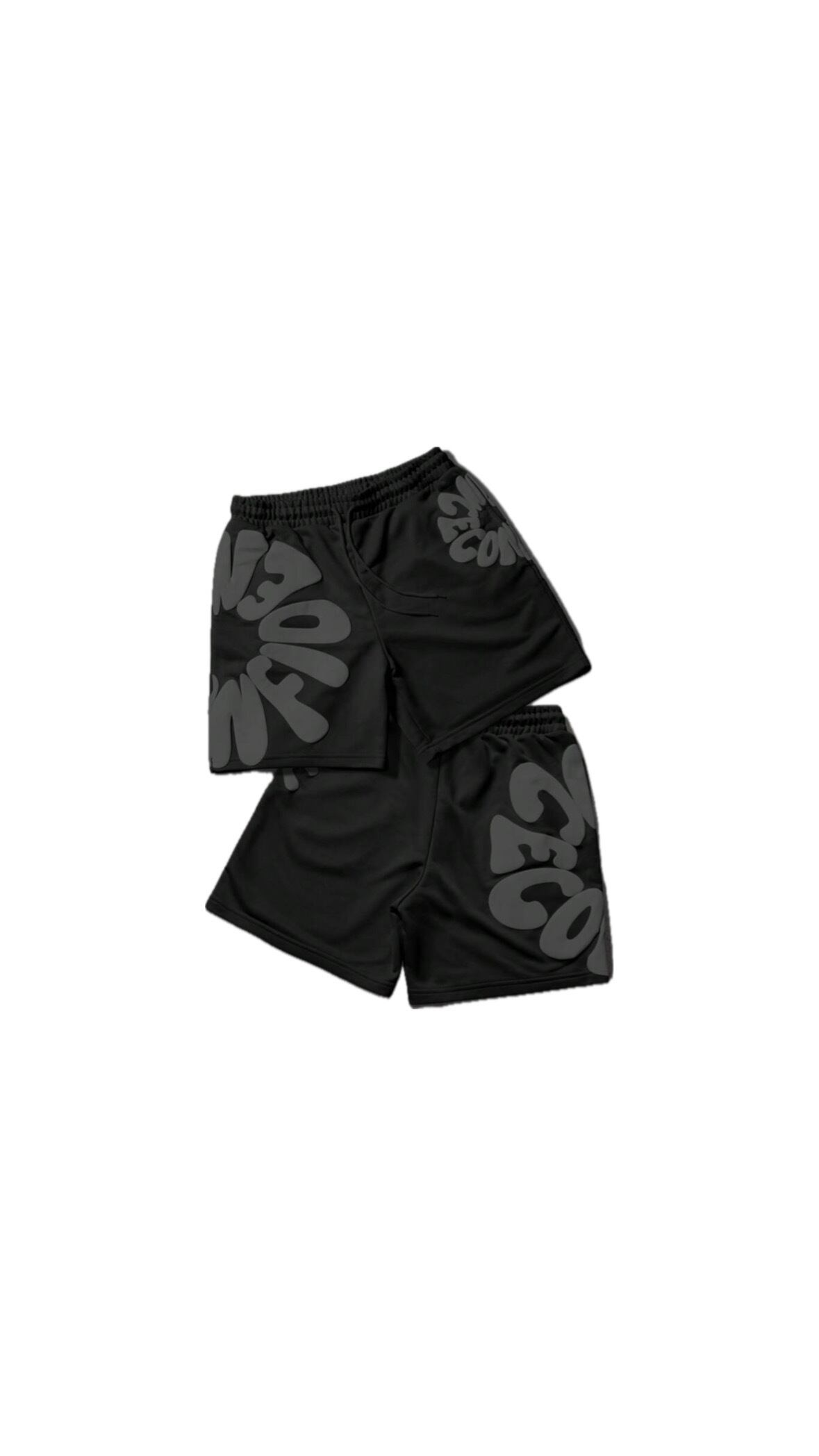flower half pants（black） | OFFGRID